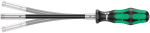 Wera 393 S Bitholding screwdriver extra slim with flexible shaft, 1/4" x 173.5 mm