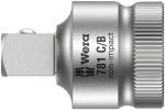 Wera 781 C 1/2" Connection parts, 781 C/B x 3/8 x 35.5 mm x 1/2"