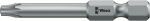 Wera 867/4 IPR TORX PLUS bits with bore hole, 20 IPR x 89 mm