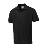 Portwest B210BKRM Naples Polo Shirt S/S Black M R