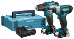 Makita CLX224AJ 12V Max CXT Twin Pack | Drill Driver & Impact Driver Kit
