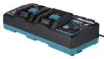 MAKITA 191N07-2 TWO PORT FAST BATTERY CHARGER XGT 40V MAX DC40RA 110V