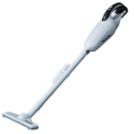 Makita DCL181FZW 18V LXT Vacuum Cleaner (White) – Dual Settings, Capsule Type, Body Only
