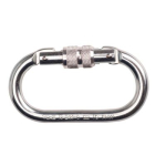 Portwest FP30SIR Screwgate Carabiner Silver  R