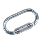 Portwest FP33SIR Twist Lock Carabiner Silver  R