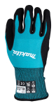 MAKITA P-84707 CUT LEVEL 1 NITRILE COATED DIPPED GLOVES XL/10