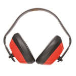 Portwest PW40RER Classic Ear Defenders Red  R