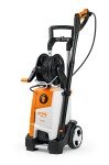 STIHL RE 130 PLUS Pressure Washer – 135 Bar, Steel Hose & Hose Reel