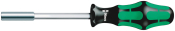 Wera 810/1 Bitholding screwdriver with retaining ring, 1/4inch x 120 mm