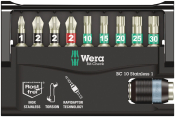 Wera Bit-Check 10 Stainless 1 SB, 10 pieces