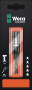 Wera 897/4 IMP R SB Impaktor holder with retaining ring and ring magnet, 1/4inch x 75 mm