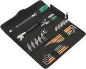 Kraftform Kompakt F 1 screwdriving tool set for window installation, 36 pieces
