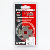 Trend 34/11TC Slotter 4mm kerf M12mm bore