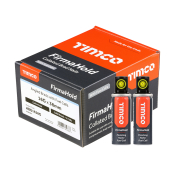 TIMCO 16G Angled Brad Nails 38mm with Gas (2000 Pack + 2 Cells) | 5055331814333