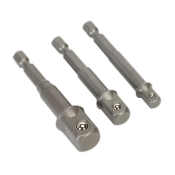 SEALEY 3pc Power Tool Socket Adaptor Set | AK4929