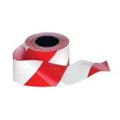 Portwest BT10RWR Barricade/Warning Tape Red/White  R