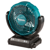 Makita CF101DZ 12V Max Oscillating Portable Fan – 180mm (Body Only, Includes AC Adapter)