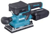 Makita DBO380RTJ 18V LXT Brushless Finishing Sander Kit – 2x 5.0Ah Batteries, Charger & Case