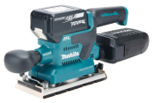 Makita DBO382RTJ 18V LXT Brushless Finishing Sander Kit – 2x 5.0Ah Batteries, Charger & Case