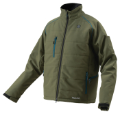Makita 18V DCJ205FMO Heated Jacket LXT with 1x 3.0Ah Battery and DC18SD Charger - M
