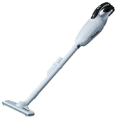 Makita DCL181FZW 18V LXT Vacuum Cleaner (White) – Dual Settings, Capsule Type, Body Only