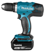 Makita DDF453RFE 18V LXT Drill Driver Kit – 2x 3.0Ah Batteries & Charger