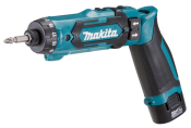 Makita DF012DSE 7.2V Pencil Drill Driver – 2x 1.5Ah Batteries & Charger