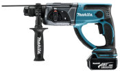 Makita DHR202RT1J 18V LXT SDS+ Rotary Hammer Drill 20mm – With 5.0Ah Battery, Charger & Makpac
