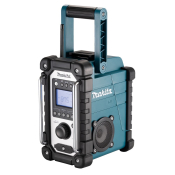 Makita DMR116 Rugged Job Site AM/FM Radio with AUX Input – Battery or Mains Powered