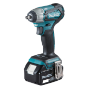 Makita DTW180RTJ 18V LXT Impact Wrench Kit – 180Nm, 2x 5.0Ah Batteries, Charger & Makpac Case