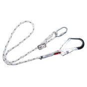 Portwest FP22WHR Adjustable 2m Restraint Lanyard   White  R