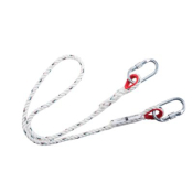Portwest FP24WHR Single Rope 1.5m Restraint Lanyard White  R