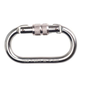 Portwest FP30SIR Screwgate Carabiner Silver  R