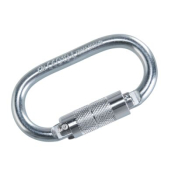 Portwest FP33SIR Twist Lock Carabiner Silver  R