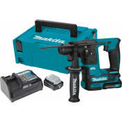 Makita HR166DSMJ 12V Max Brushless Rotary Hammer – 2x 4.0Ah Batteries, Fast Charger & Makpac