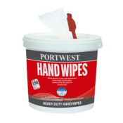 Portwest IW10WHR Hand Wipes (150 Wipes) White  R