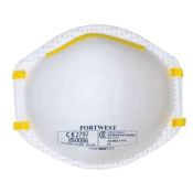 Portwest P100WHR FFP1 Respirator (Pk20) White  R