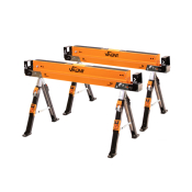 VAUNT Adjustable Saw Horse Twin Pack – Heavy Duty | V2003015