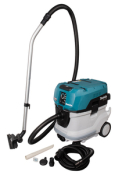 Makita 80V Max (Twin 40V Max) M-Class Dust Extractor – Body Only, Powerful Dust Management for Job Sites
