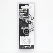 Trend B19RS Bearing rubber shielded 1/4inch bore