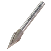 Trend CNCM/1X4MMTC 30 deg v groove 6.3mm wood 4635V030