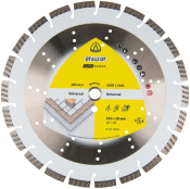 Klingspor DT 612 UT diamond cutting blades, 300 x 2,8 x 20 mm 20 segments 40 x 2,8 x 12 mm, standard turbo