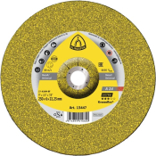 Klingspor A 24 EX grinding discs, 125 x 6 x 22,23 mm depressed centre
