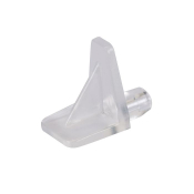 Trend SS/P5/12 Shelf support plastic 5mm 12 off