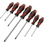 SEALEY AK4321 Screwdriver Set 7pc GripMAX® - Red AK4321