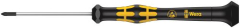 Wera 1550 PH ESD Kraftform Micro screwdriver for Phillips screws