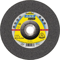 Klingspor A 24 N Supra Kronenflex grinding discs for Stainless steel