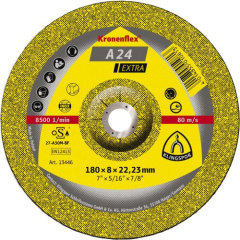Klingspor 24 Extra Kronenflex grinding discs for Metals
