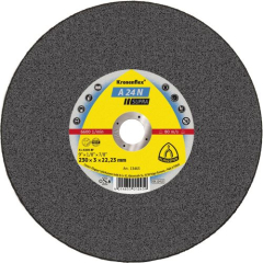 Klingspor A 24 N Supra Kronenflex cutting-off wheels 2,0 - 3,2 mm for Stainless steel