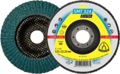 Klingspor SMT 324 Extra Abrasive mop discs for Stainless steel, Steel